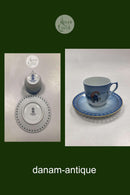 Bing og Grøndahl Harald Wiberg Julestel Kaffekop med Underkop No. 3505/305