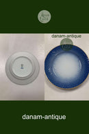 Bing og Grøndahl / Royal Copenhagen 蓝色调，带金色侧板，编号RC 617