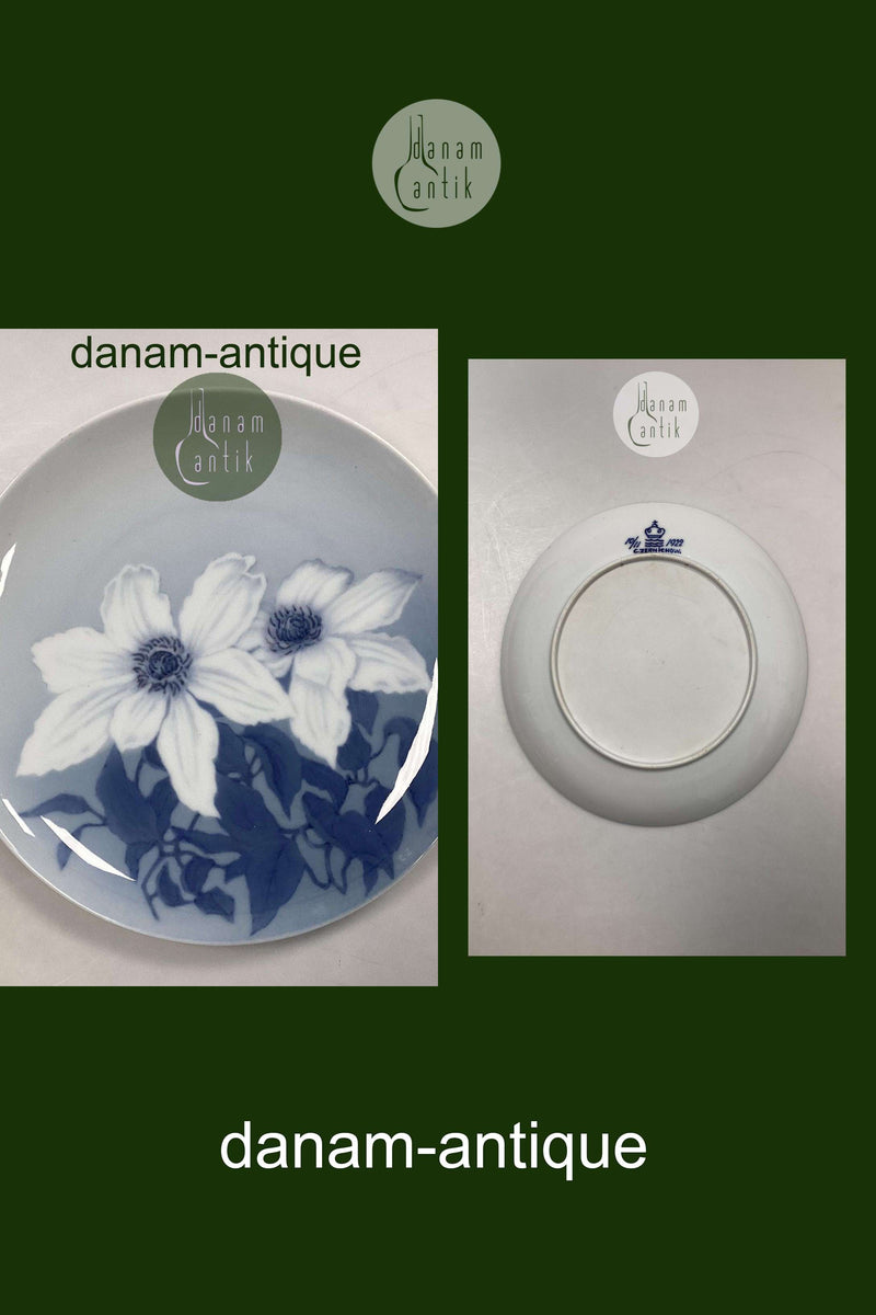 Royal Copenhagen Art Nouveau Unika Vægplatte Cathrine Zernichow fra 10/11 1922