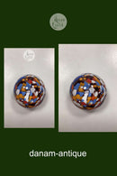 Multifarvet Brevvægt i Glas