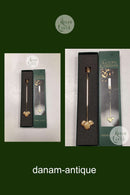 Georg Jensen Golden Christmas Lyseholder - Hasselnød 2002