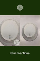 Royal Copenhagen Blaue geriffelte ovale Schale Nr. 1148