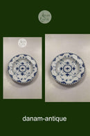 Royal Copenhagen Musselmalet Helblonde med gennembrudt kant Dyb Tallerken No 1/1078