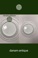 Royal Copenhagen Flora Danica Pearl Pattern White plate with pierced edge 3553