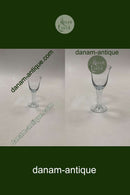 "Hvid Klokke" Portvinsglas Holmegaard. 13.7 cm H