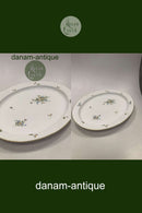 皇家哥本哈根新艺术派半花边大椭圆盘