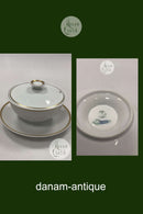 皇家哥本哈根Tunna肉汁船及盖子 No 1277/14069