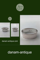 Horsens Silberschmied Silber Serviettenring Blumenmotiv