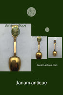 Anton Michelsen Commemorative Spoon In Gold-plated Sterling Silver from 1970.