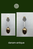 P Hertz Mindeske I Forgyldt Sterling Sølv fra 1992