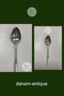 Kongelys Frigast/Gense silver plate Dessert spoon