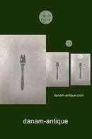 Kongelys Frigast/Gense sølvplet Kagegaffel