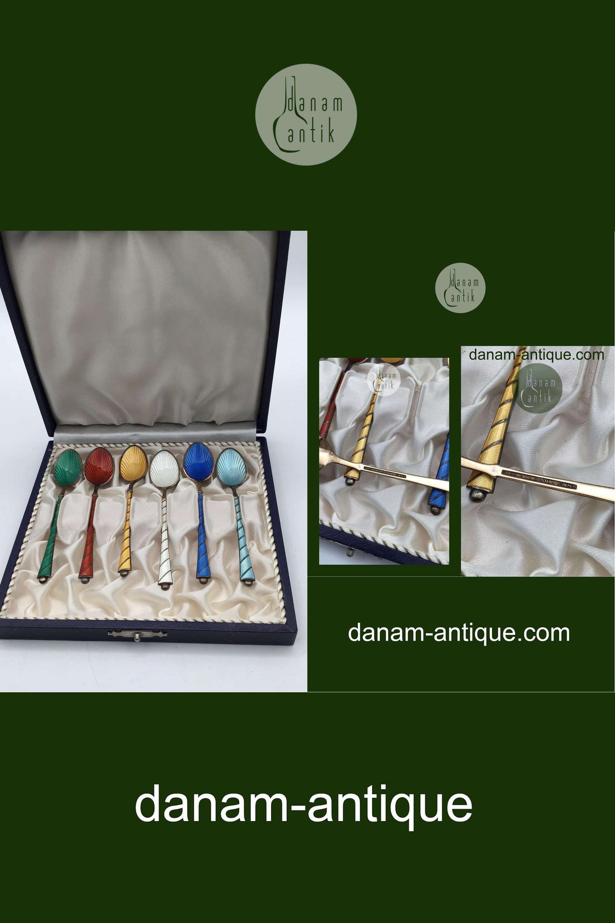 エゴン ローリセン (ELa) スターリングシルバー/エナメル モカシン