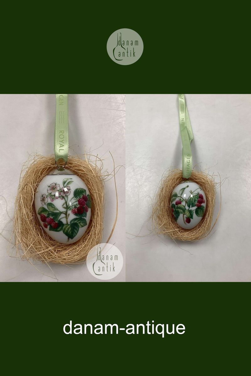 Royal Copenhagen Easter Egg - Raspberry/Hindbær 2015