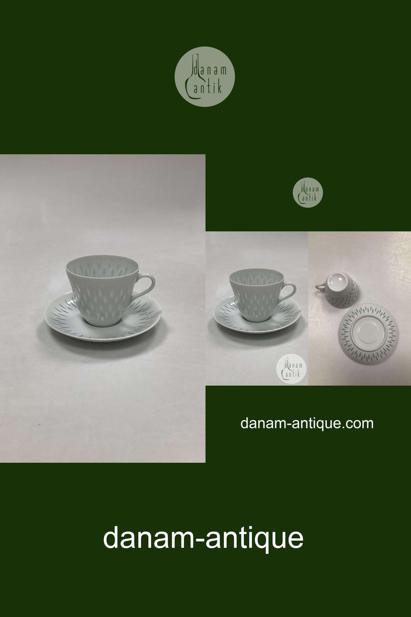 Arabia Finland Ris porcelæn Kaffekop