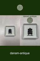 Bing og Grøndahl Platte Damplokomotiv Litra M - 1874