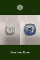 Royal Copenhagen Platte/Skål med Fugl No. 4857