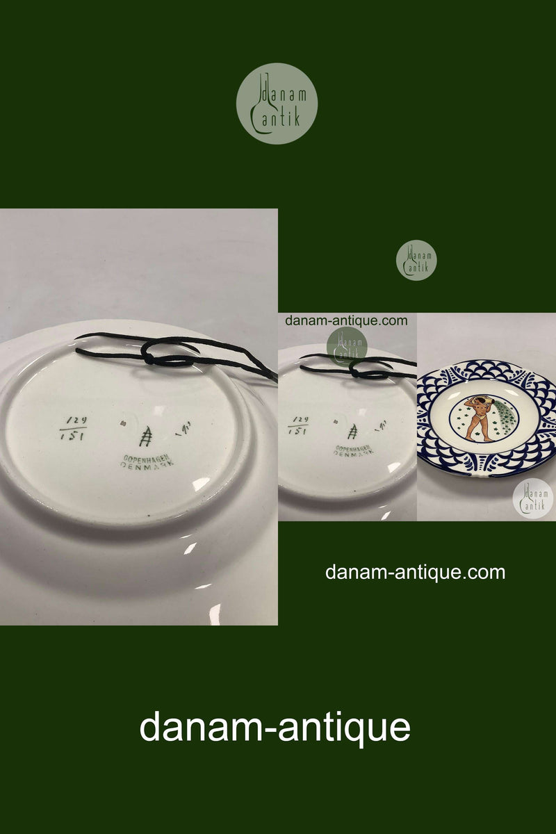 Aluminia Star Star Star Plate Aquarius No 129/151