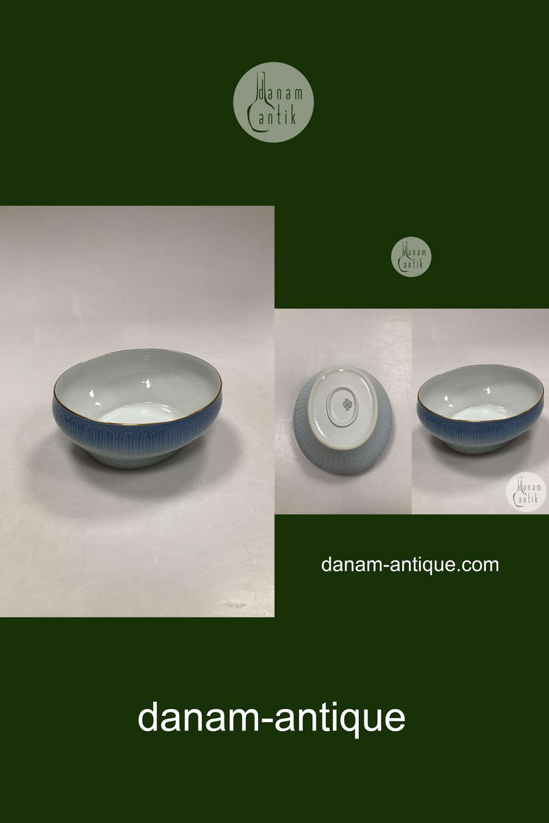 Bing og Grøndahl Ballerina med Guld Oval Skål No. 312