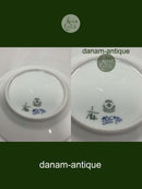 皇家哥本哈根蓝色凹槽普通甜点盘No 180