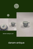 Bing og Grøndahl Blåmalet / Musselmalet Riflet Kaffekop No 102