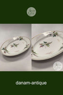 Bing og Grøndahl Antik Rosen Stel Stort ovalt Fad