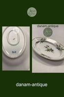 Bing og Grøndahl Antik Rosen Stel Lille ovalt Fad