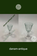 Val Saint-Lambert Bernadotte Hvidvinsglas Grøn