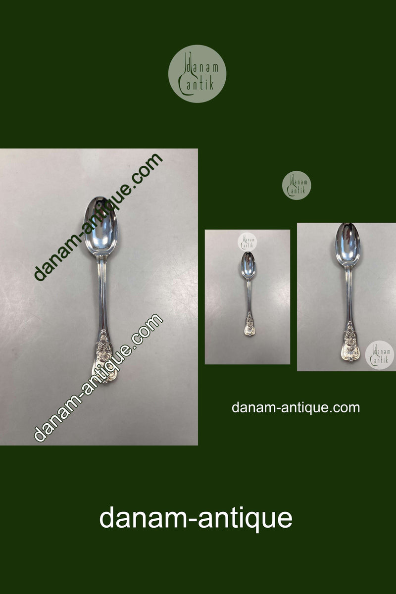 Georg Jensen Rosenborg Sølv Plet Barneske