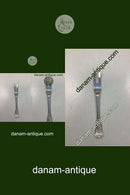 Georg Jensen Rosenborg Sølvplet Stegegaffel