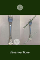 Georg Jensen Rosenborg Sølvplet Fiskegaffel