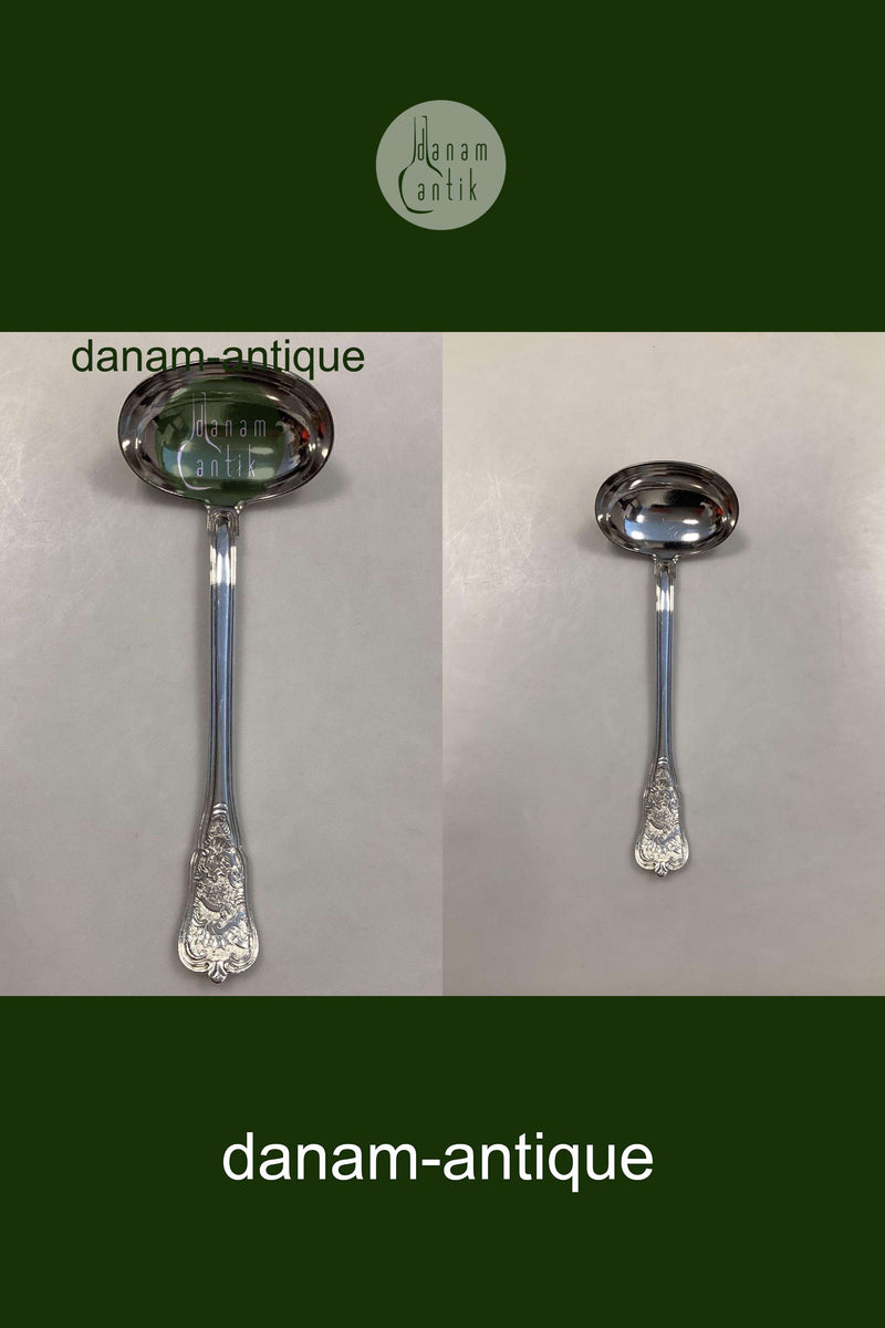 Georg Jensen Rosenborg Sølvplet Sovseske