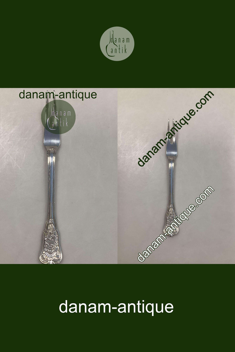 Georg Jensen Rosenborg Sølvplet Pålægsgafler