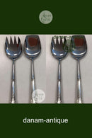 Georg Jensen Rosenborg Sølvplet Salatbestik