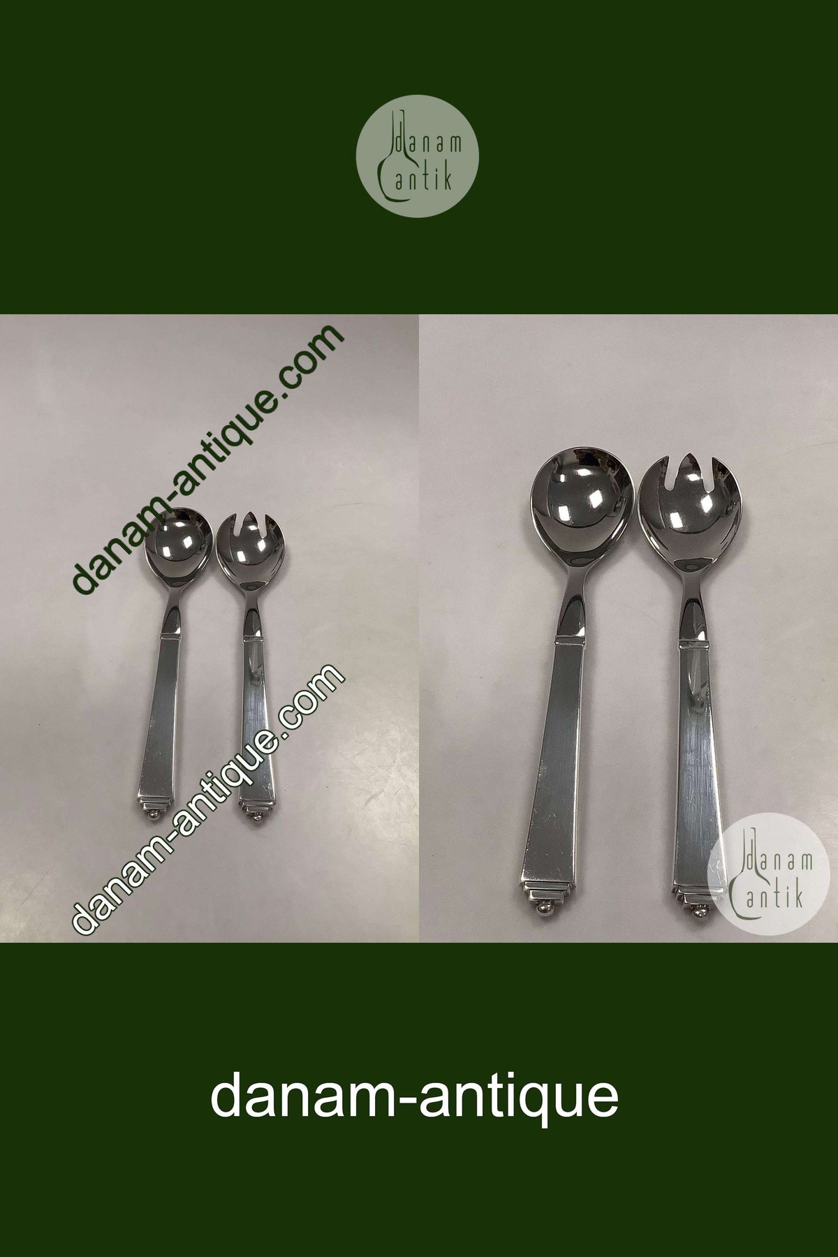 ひすいさん専用 ジョージ・ジェンセン　サラダスプーン ジョージ ジェンセン VIVIANNA ティースプーンL 4本セット 10015003