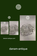 Stor Svensk Glas kunst skål med marine emner