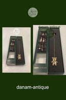 Georg Jensen Golden Christmas Lyseholder - Bamse 2003