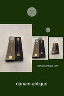 Georg Jensen Golden Christmas Candle Holder - Drum 1992