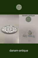 Royal Copenhagen Blaues geriffeltes einfaches geriffeltes einfaches ovales Tablett Nr. 2154