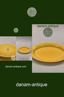 Royal Copenhagen Ursula oval Tallerken i Gul No. 621