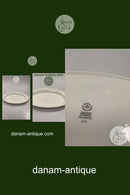 Royal Copenhagen Ursula oval Tallerken i Hvid No 624