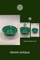 Royal Copenhagen Ursula Deep plate in Dark green No 605