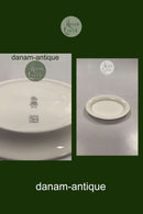 Royal Copenhagen Ursula oval Tallerken i Hvid No 073