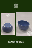 Royal Copenhagen Ursula ovale Schale in Hellblau Nr. 571