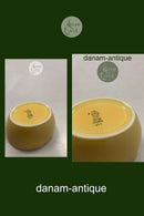 Royal Copenhagen Ursula ovale Schale in Gelb Nr. 571