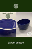 Royal Copenhagen Ursula oval Skål i Mørkeblå No 575