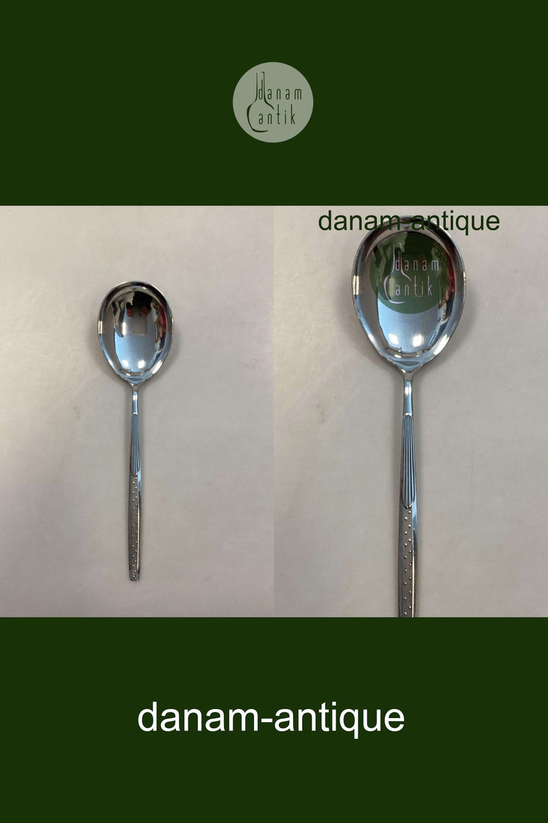 Venedig KJA Sølvplet Stor Serveringsske