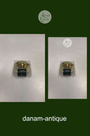 Royal Copenhagen Golden Christmas Lysestage