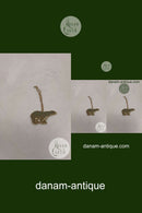 Georg Jensen Ornament Goldplattierter Eisbär 1997 Ohne Box