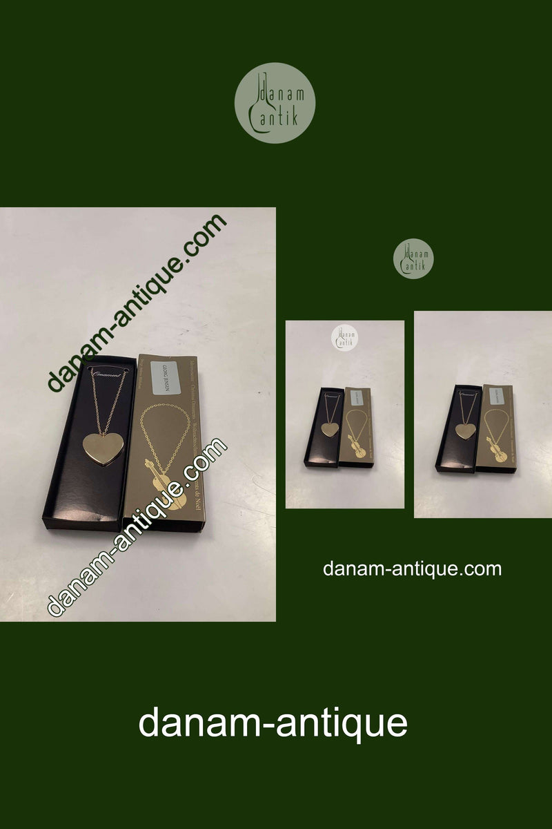 Georg Jensen Ornament Forgyldt Hjerte 1990